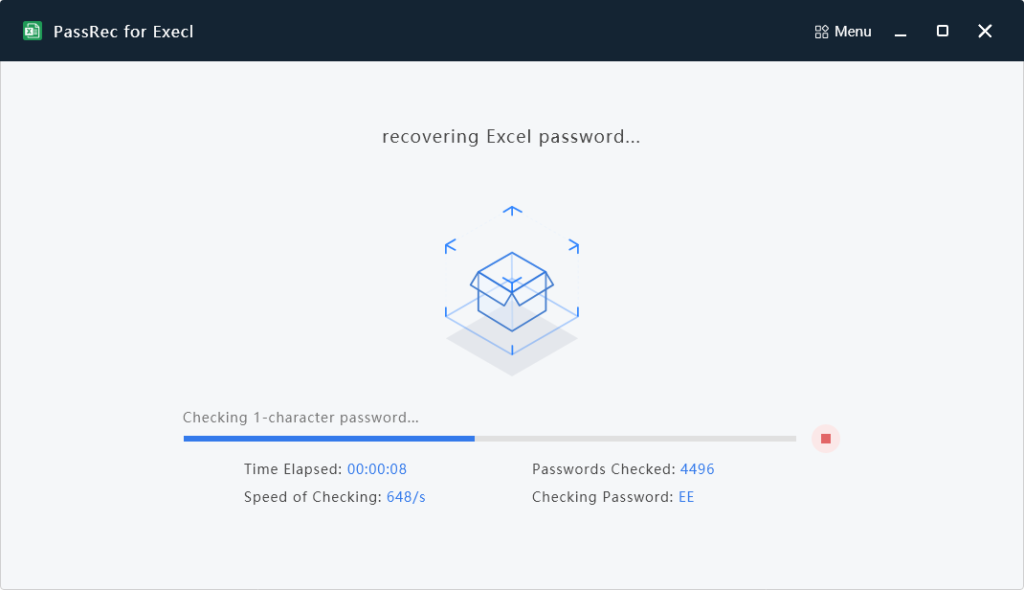 Recupero password Excel online